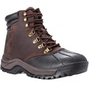 Propet Mens Blizzard Mid Snow Ankle Leather Waterproof Work Outdoor Boots - 14